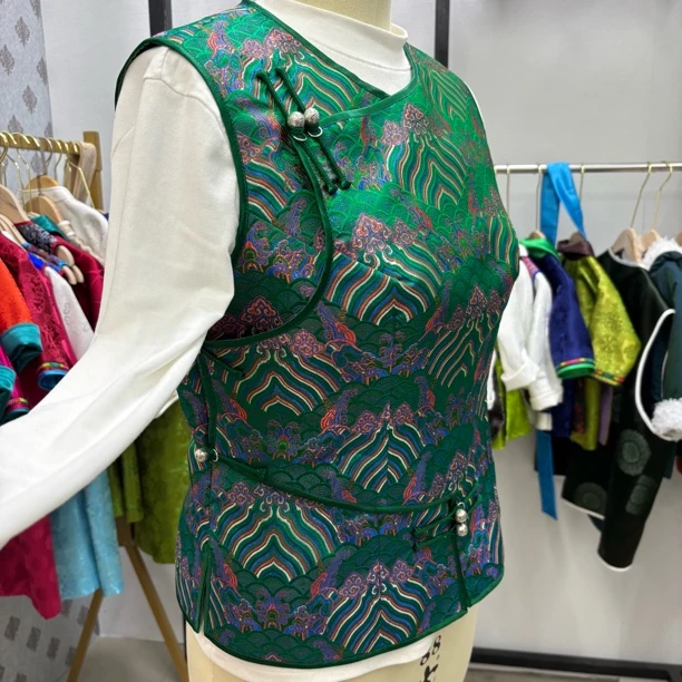 亲子传统女士马甲