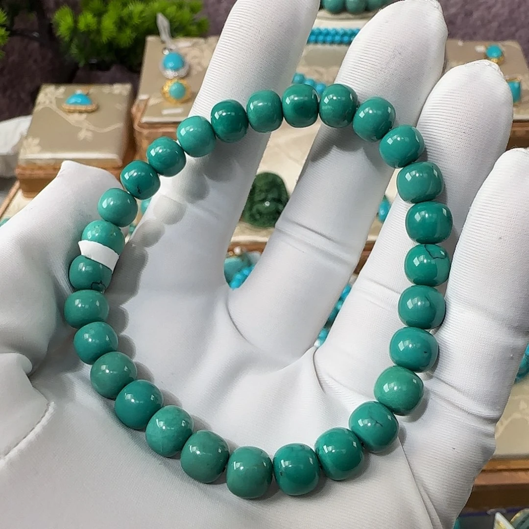 绿松石未镶嵌7mm➕手串