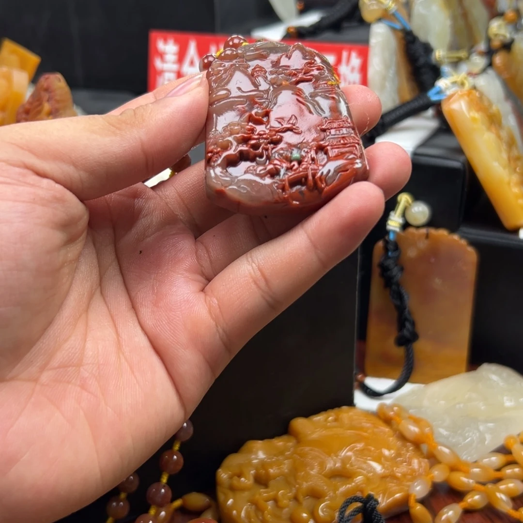 石英质玉（黄龙玉）未镶嵌多样性发货，发其一