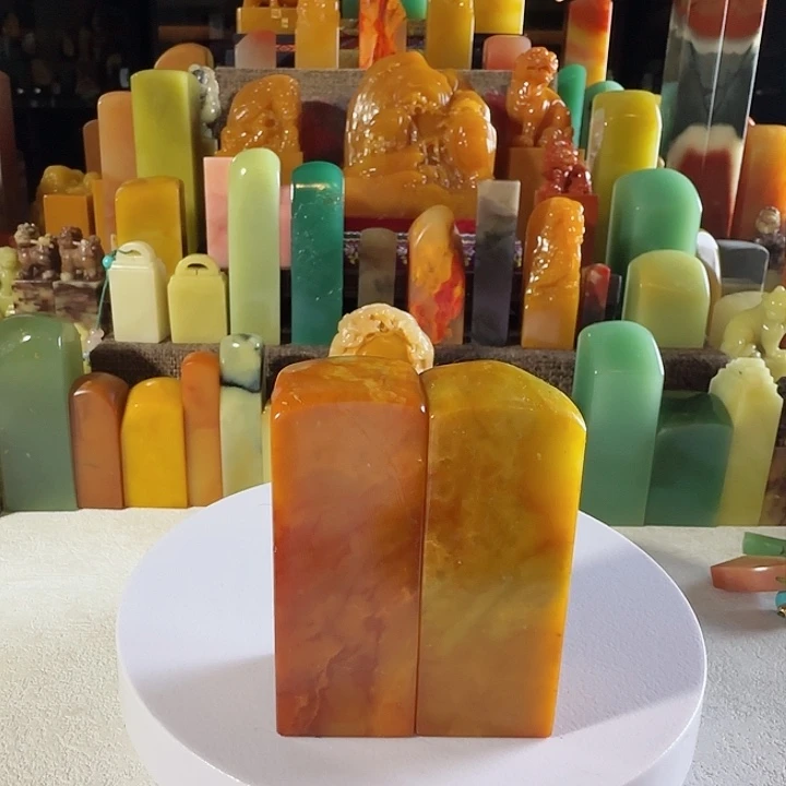 青田石印石c***q新年快乐