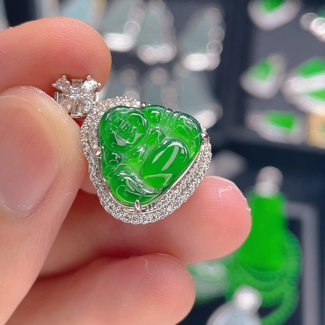 翡翠吊坠(不含链)未镶嵌