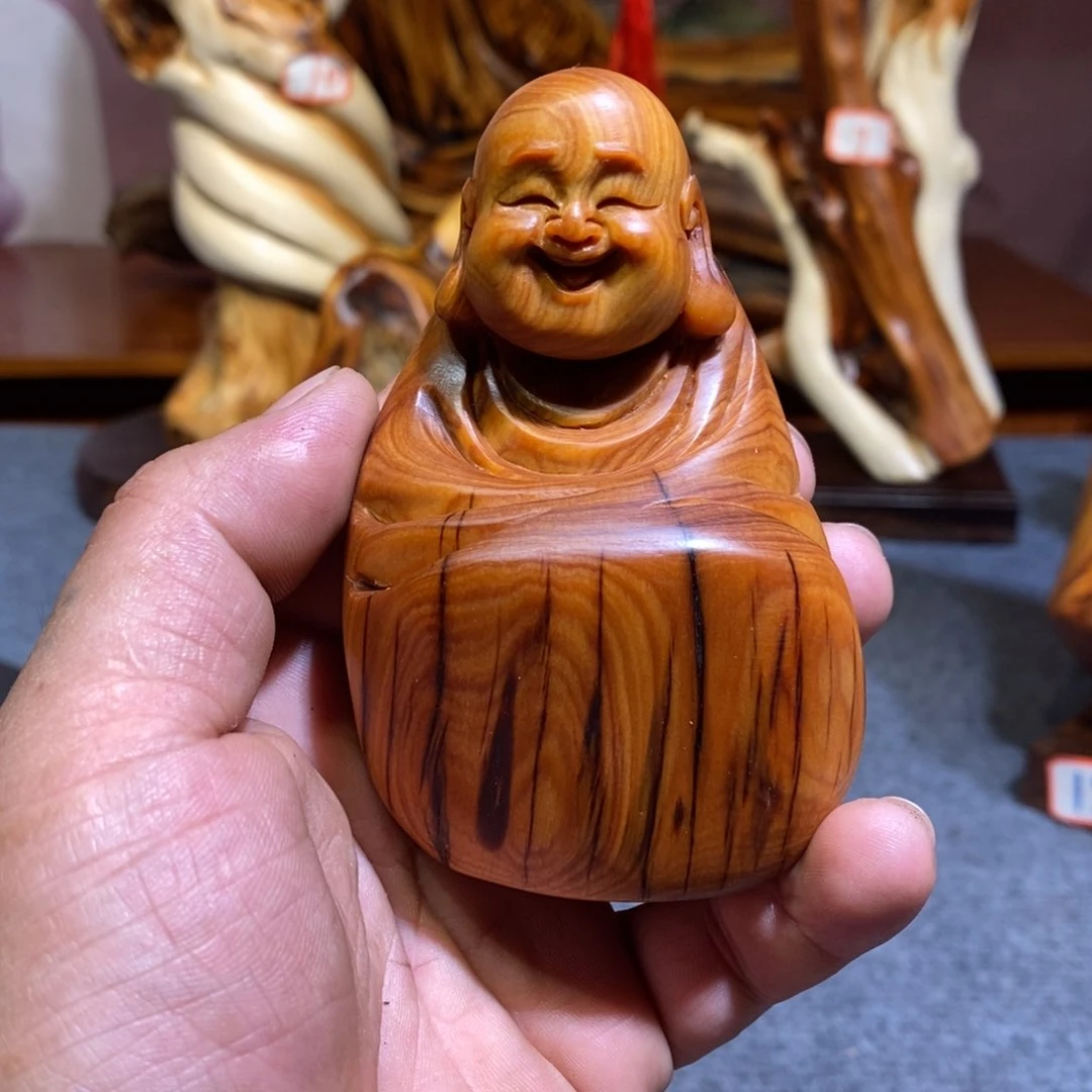 柏木（崖柏）木雕工艺品摆件家居装手把件