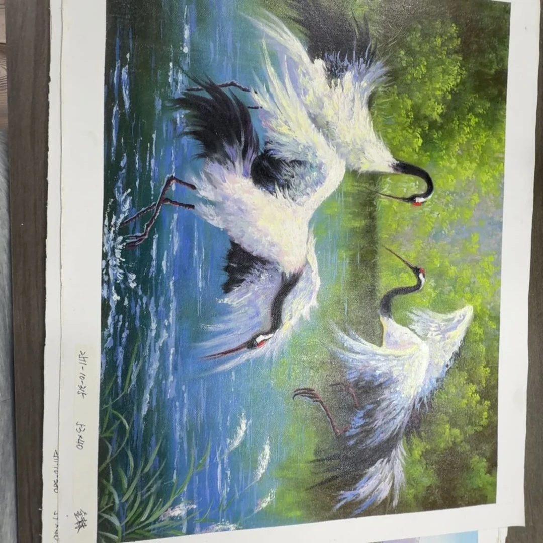 油画加油加油努力加油努力