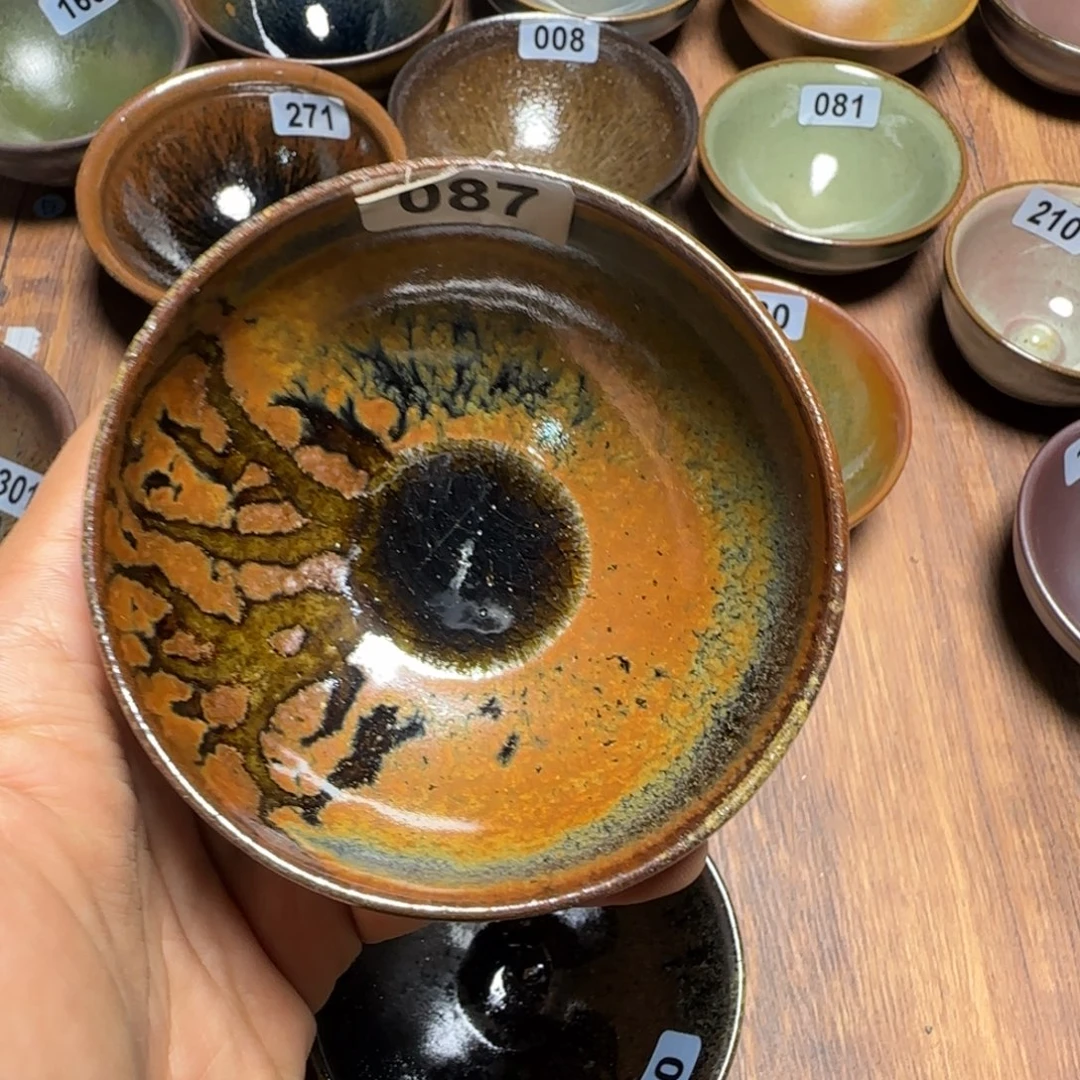 一***茶茶盏柴烧建盏闪购链接87