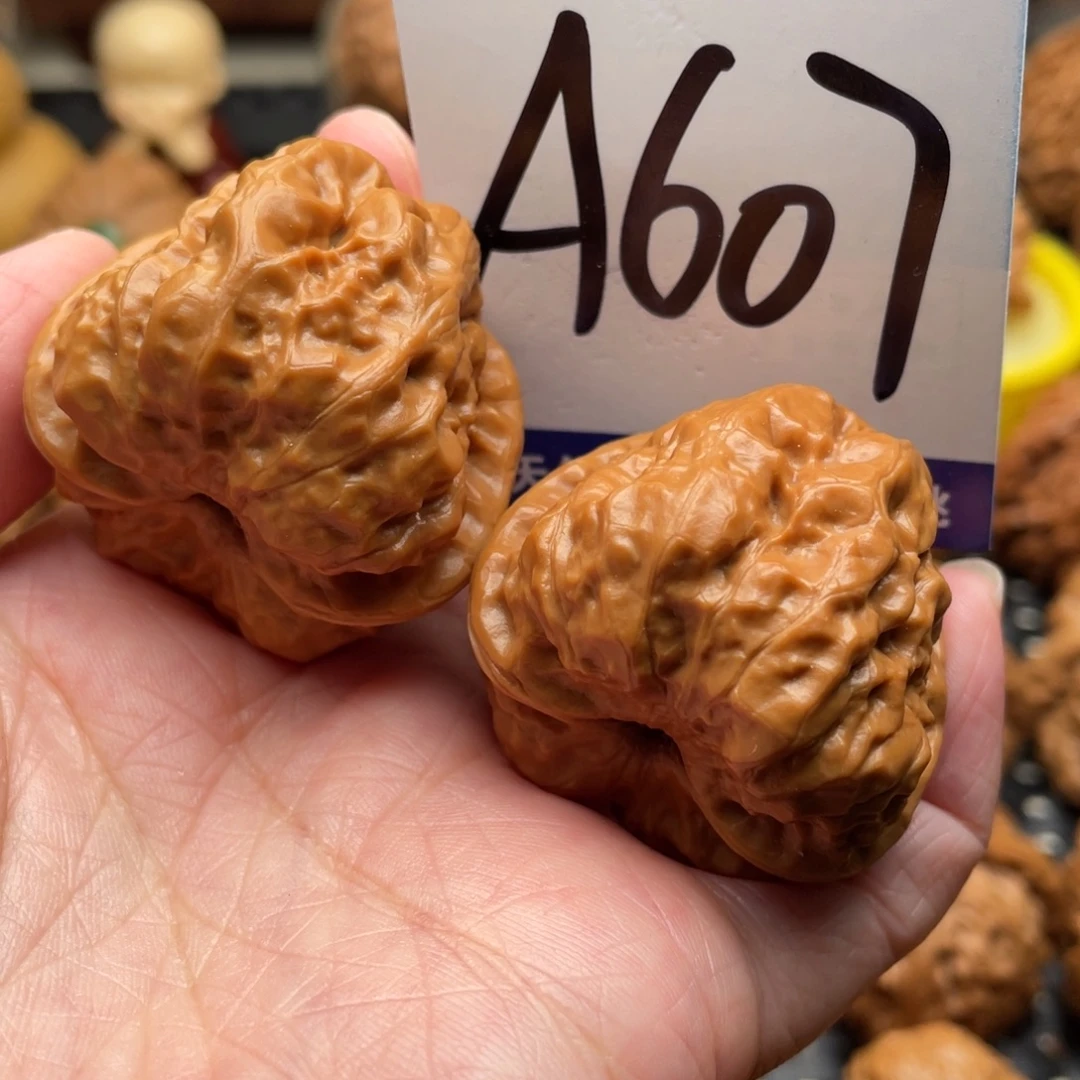 桃核把件蛤蟆头37