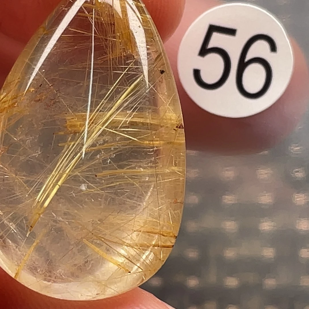 达***）水晶颈饰未镶嵌天然