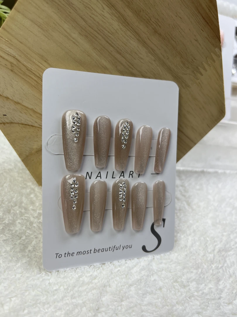 星哥麦穗猫眼手工穿戴甲