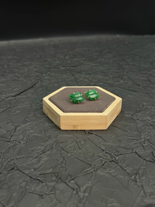 925银耳饰 新款S 925纯银镀金耳钉