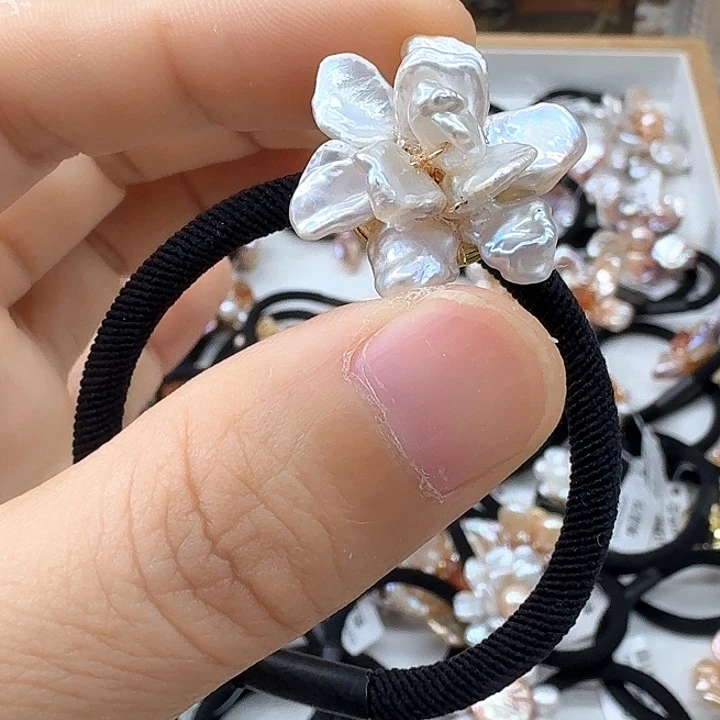 未镶嵌发饰淡水珍珠
