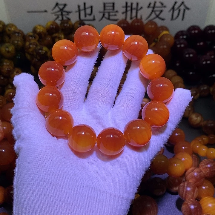 松木（琥珀木）手串/手链1.8 包浆高货
