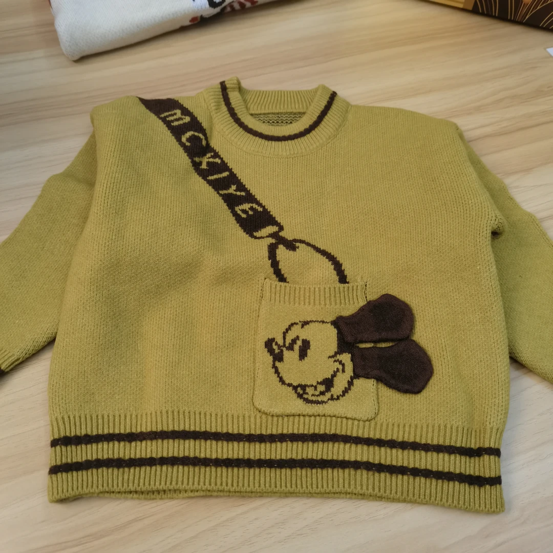 童装毛衣百搭开通男宝圆领时尚