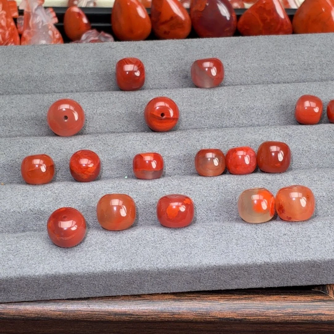 ****.南红玛瑙未镶嵌颈饰14