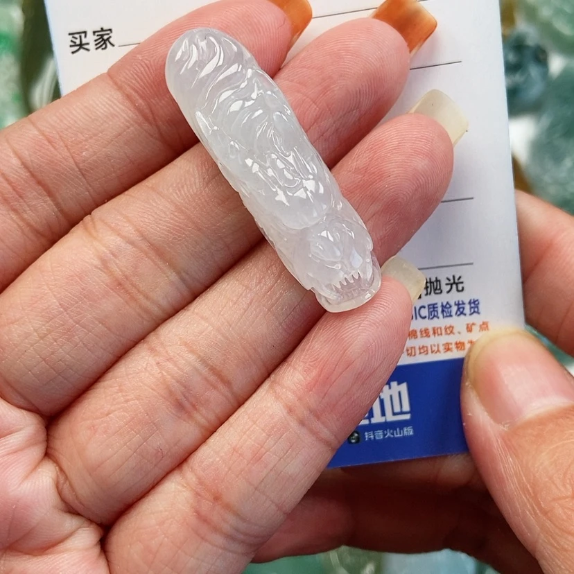 【闪购商品】翡翠颈饰未镶嵌龙首