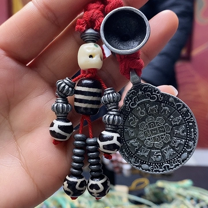 玛瑙/玉髓合金颈饰