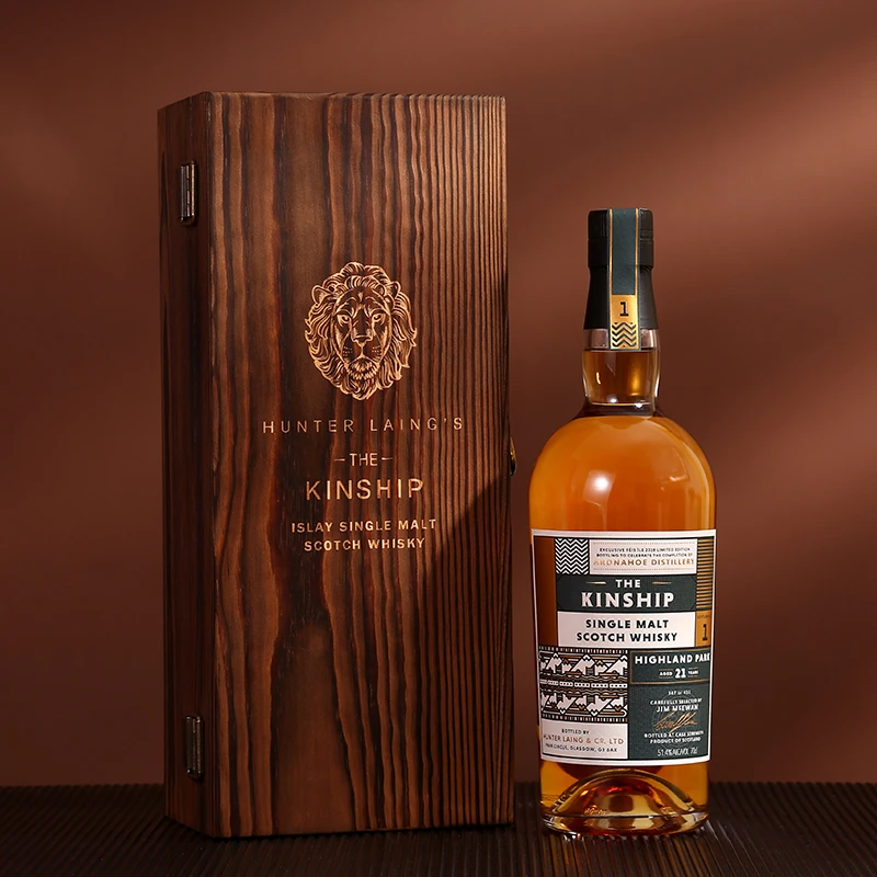 高原骑士21年波本桶 亨特梁家族2018艾雷节限量版 单一麦芽威士忌