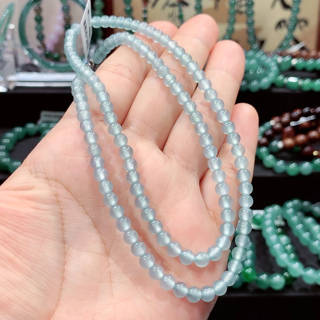 翡翠未镶嵌手链卡5