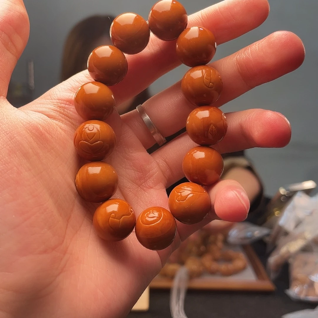 橄榄核手串幸****他光珠无相佛