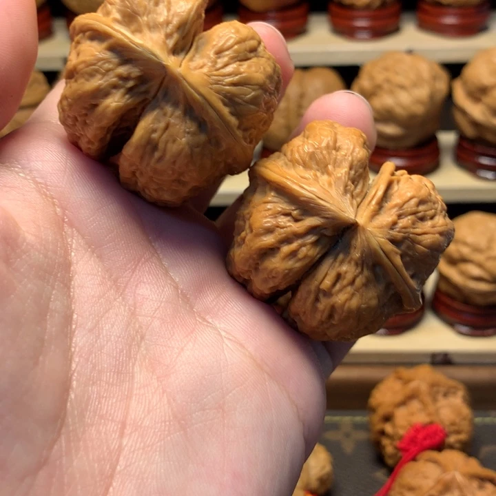 文玩核桃把件41连体