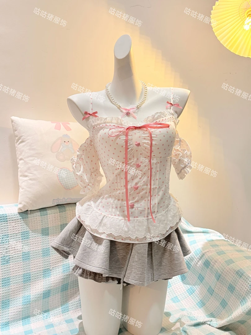 【咕咕猪自制】穿上这个吊带一起变成甜品店蛋糕