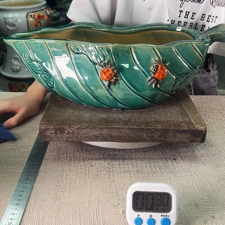 泳坤堂石湾盆陶瓷