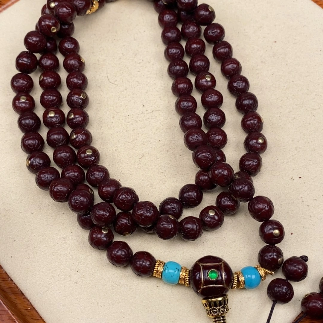 秃***烫凤眼菩提吊坠凤眼