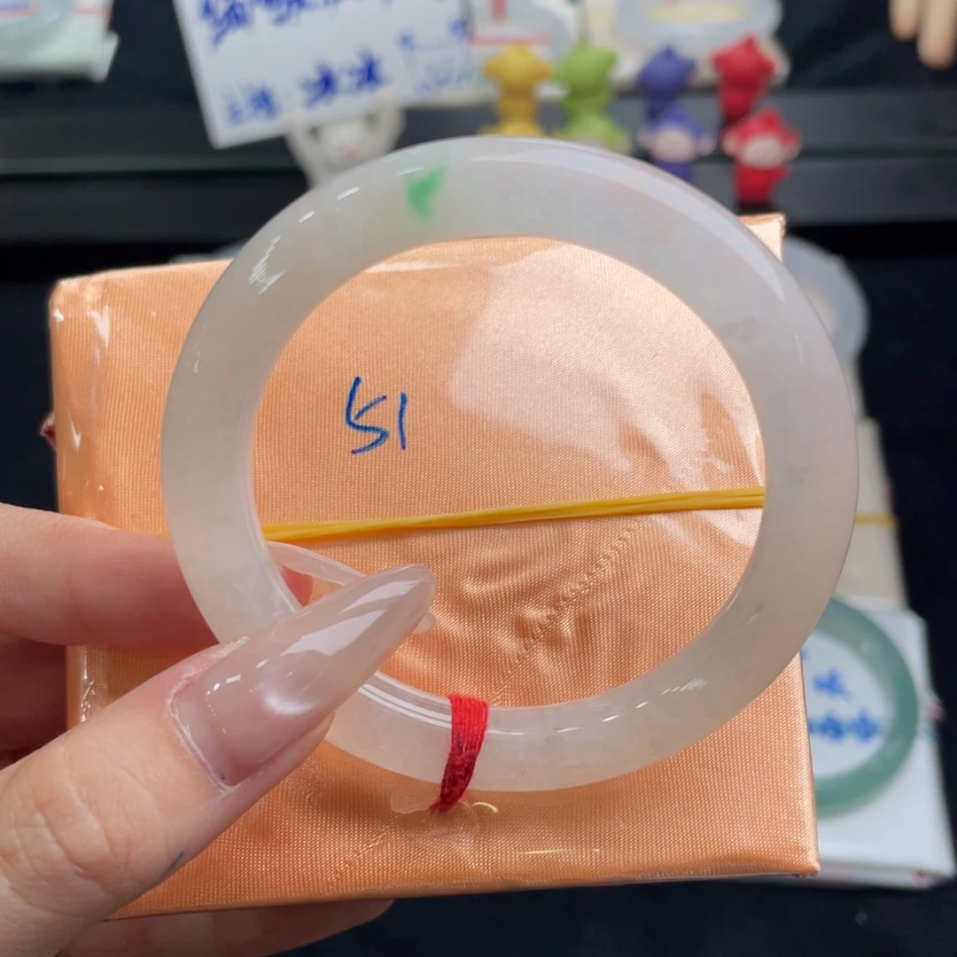 翡翠手镯未镶嵌c*51冰冰。