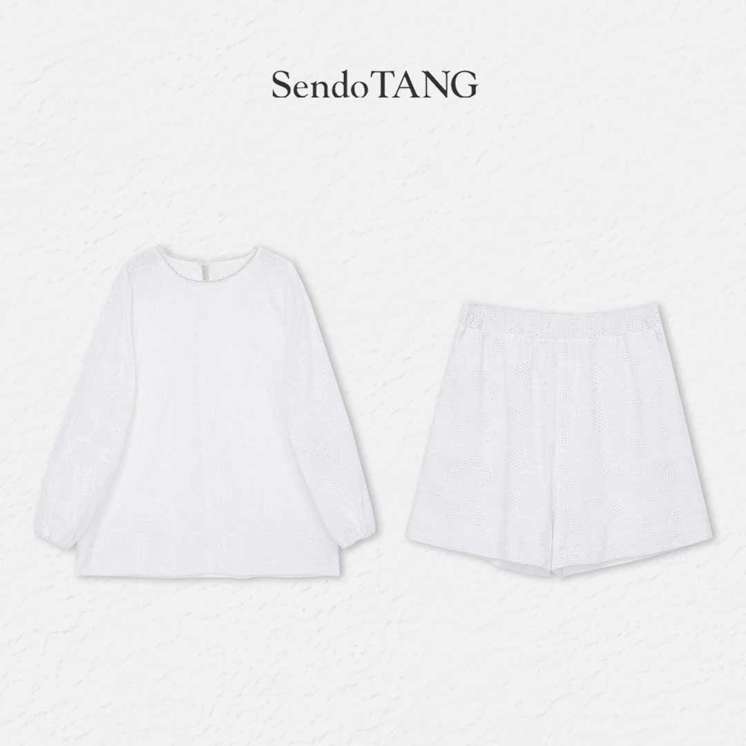 今年流行【伯兮】胖多女装春夏新款时尚百搭宽松显瘦上衣短裤套装