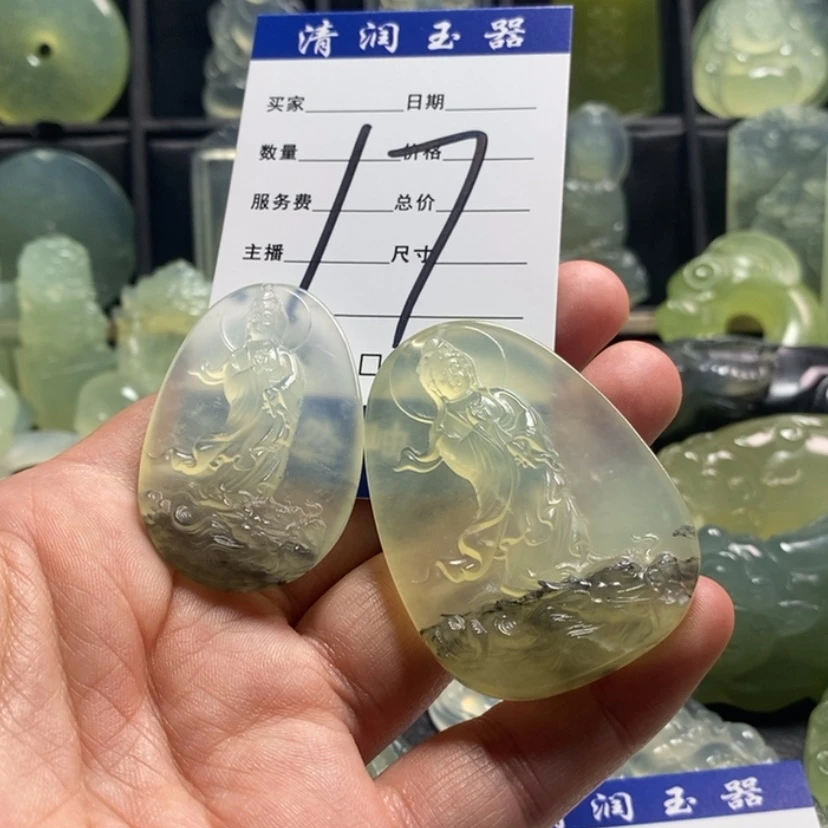 【闪购商品】蛇纹石玉合金颈饰如****滙