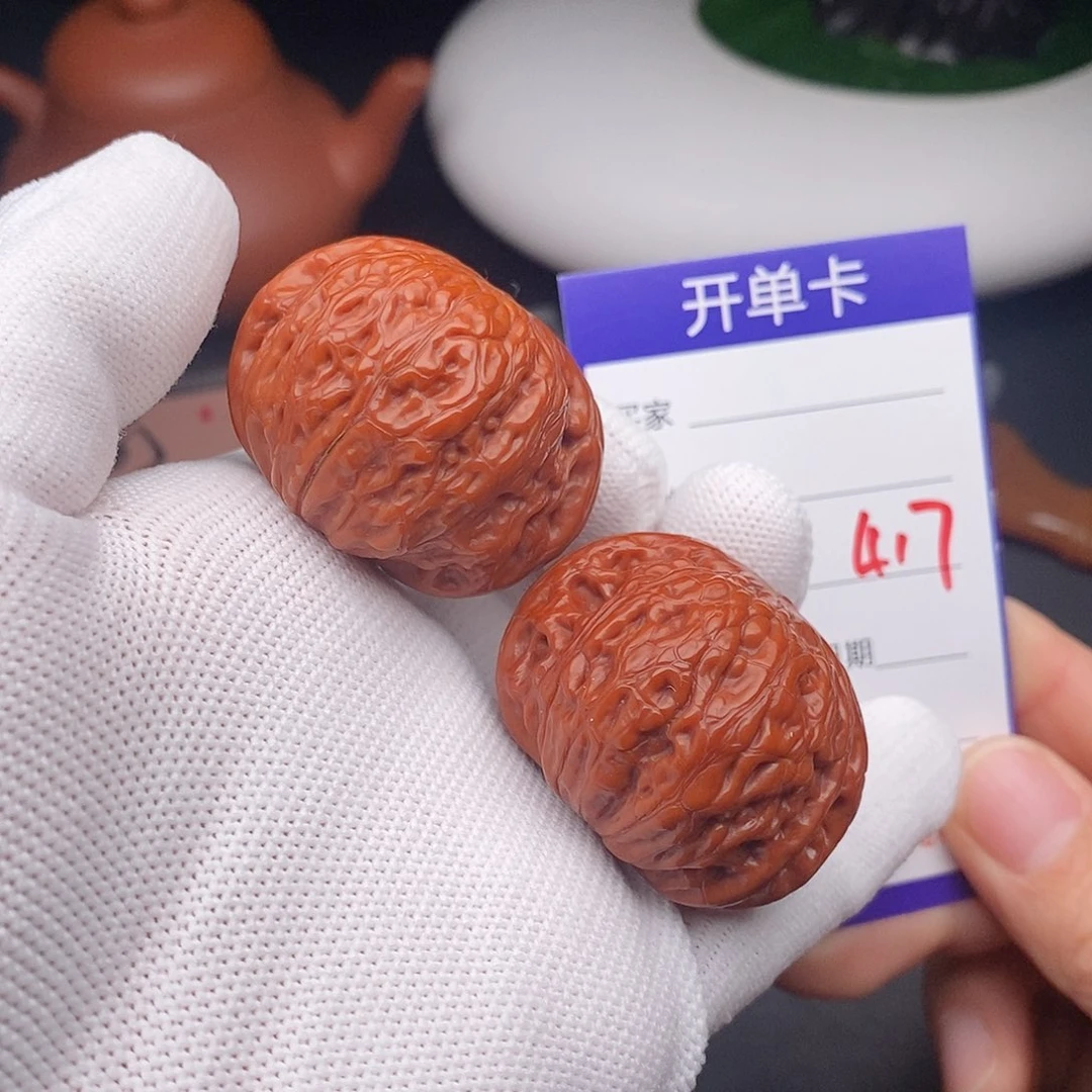 文玩核桃把件41铁锤417