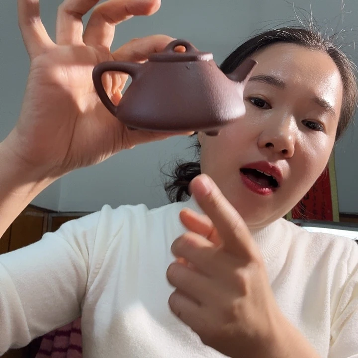 紫砂茶壶紫泥子冶140cc