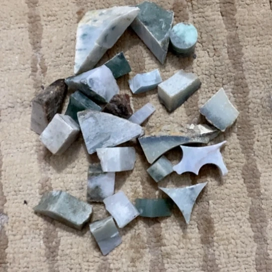 翡翠裸石翡翠料子