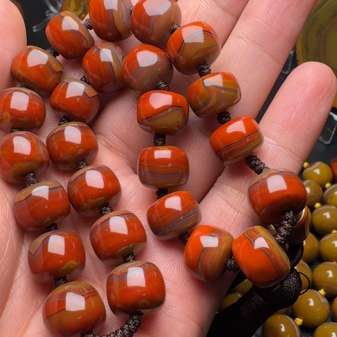 滴***君玛瑙/玉髓合金车挂