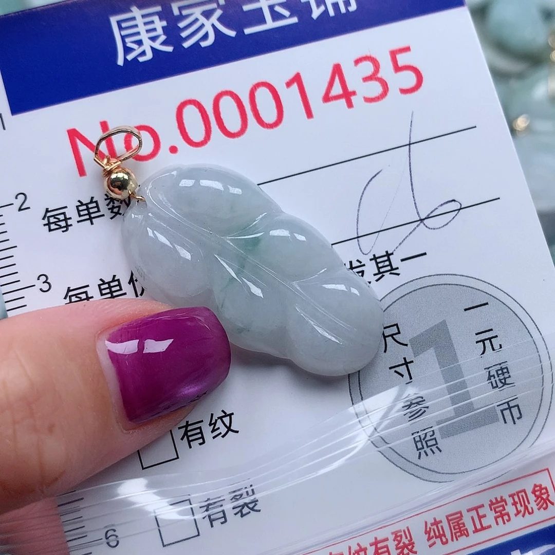 颈饰未镶嵌翡翠v