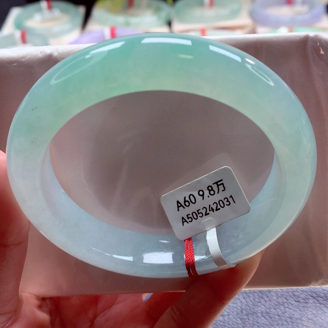 未镶嵌手镯翡翠60正圈（49号）