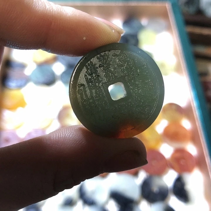 岫玉岫玉挂件未镶嵌
