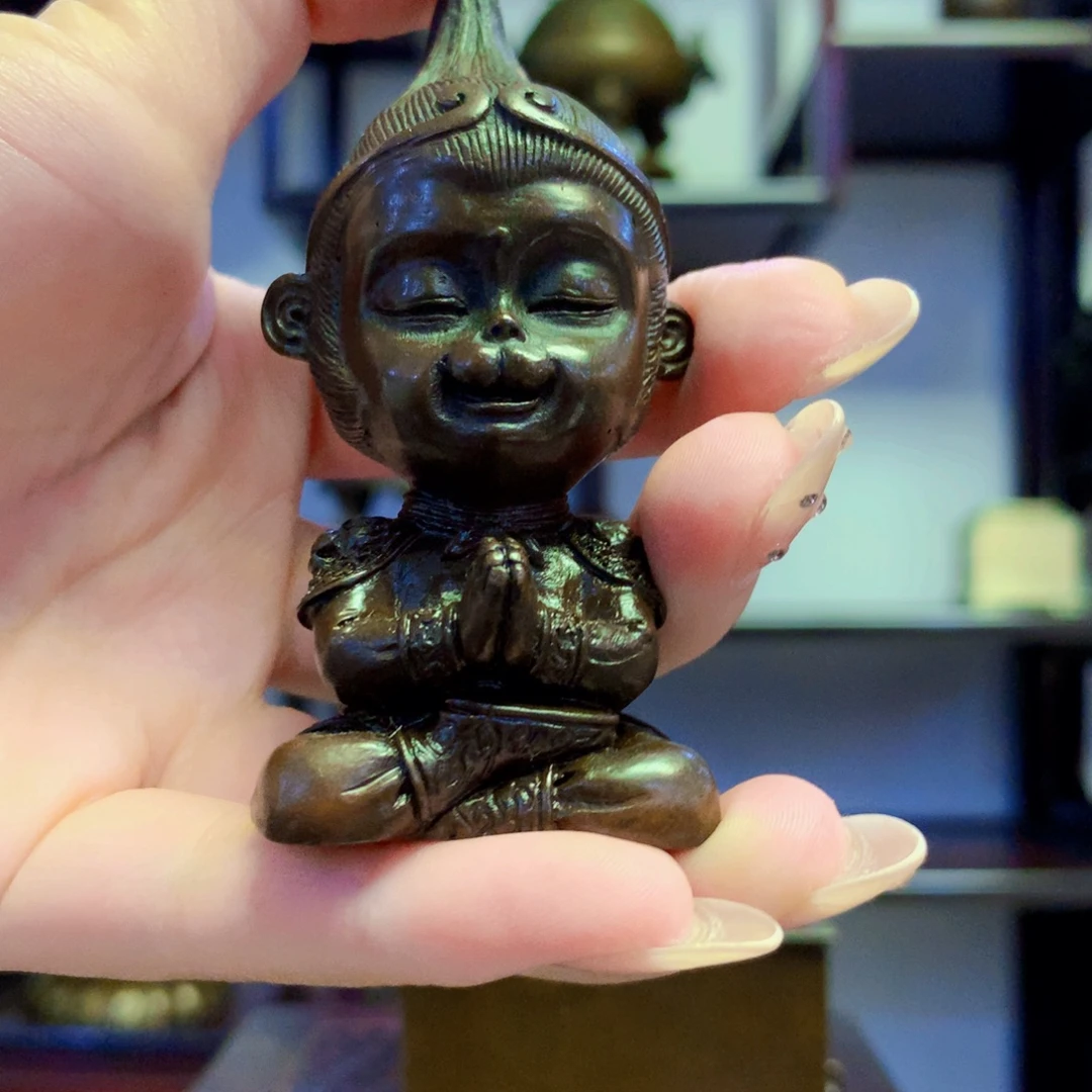铜手工制作实心悟空