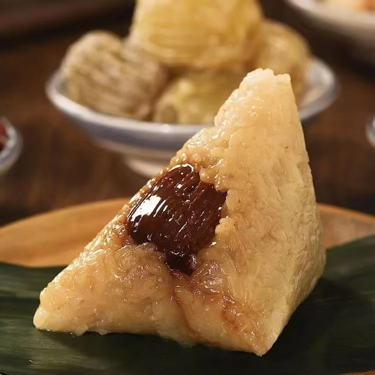 到手一共16只蜜枣八宝红豆粽手工现包常温保存开袋即食