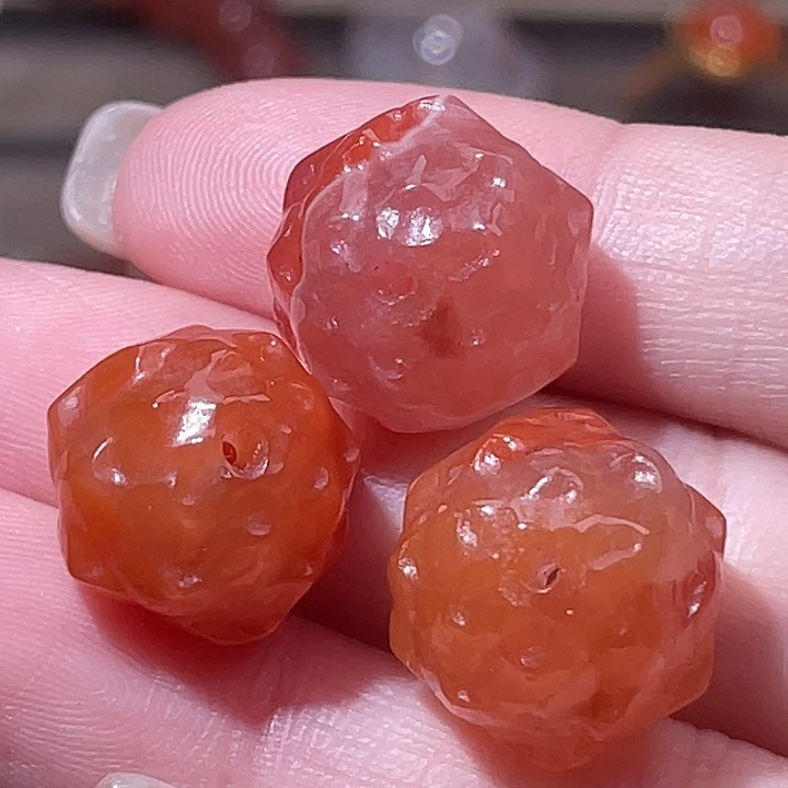 南红玛瑙合金手链9526