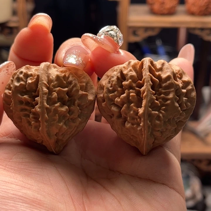 文玩核桃把件楸大胖40