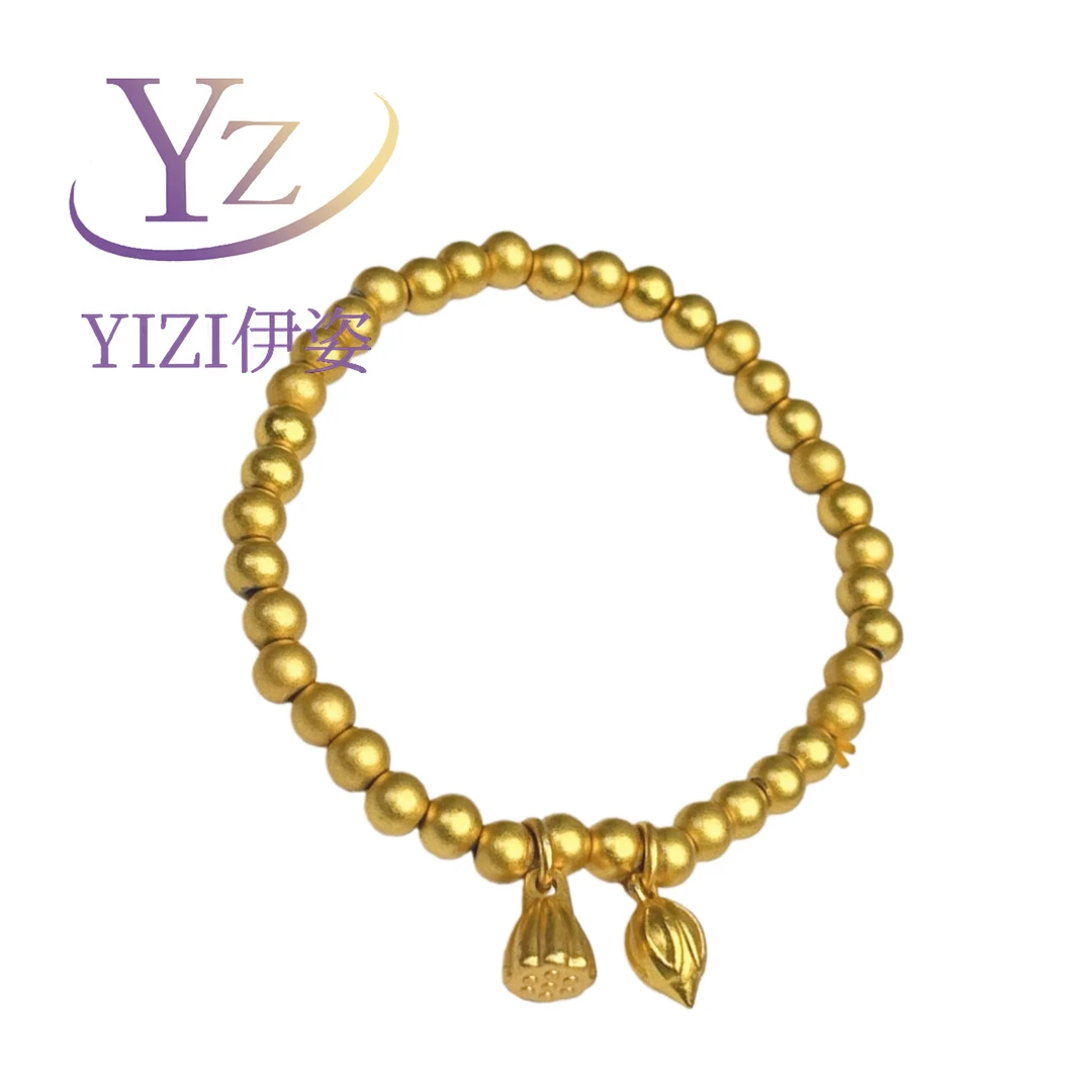 铜合金手链 YIZI/伊姿 精典大福同款传承系列不掉色两世欢手链