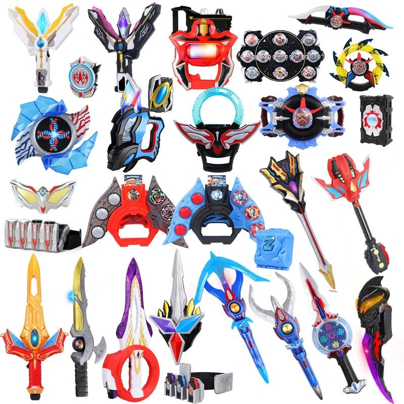 泽塔变声器升华器赛罗眼镜欧布圣剑罗布变声器玩具武器组合套装曼