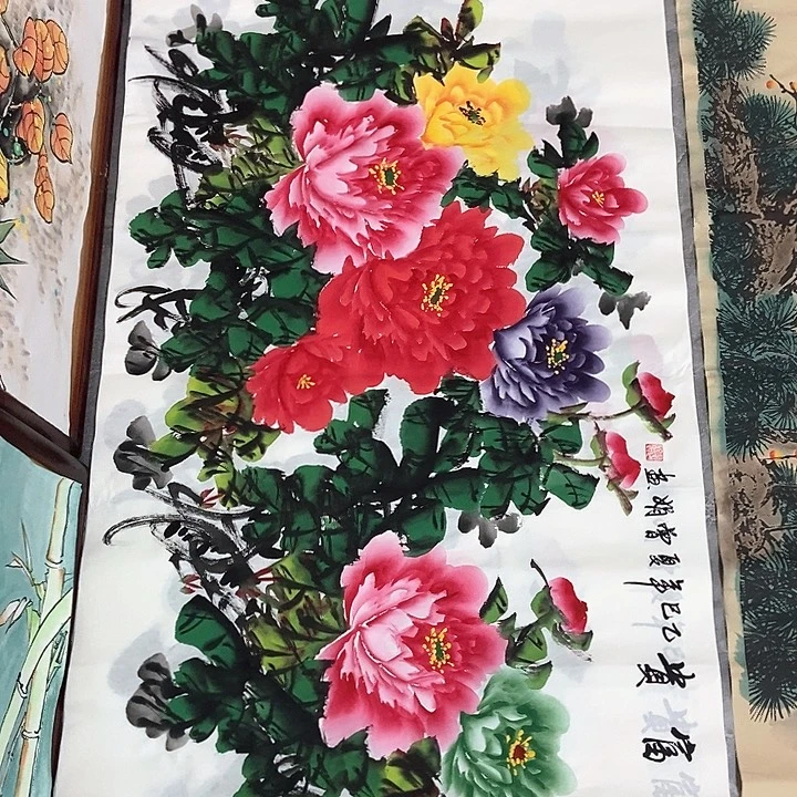 小周画廊的直播间