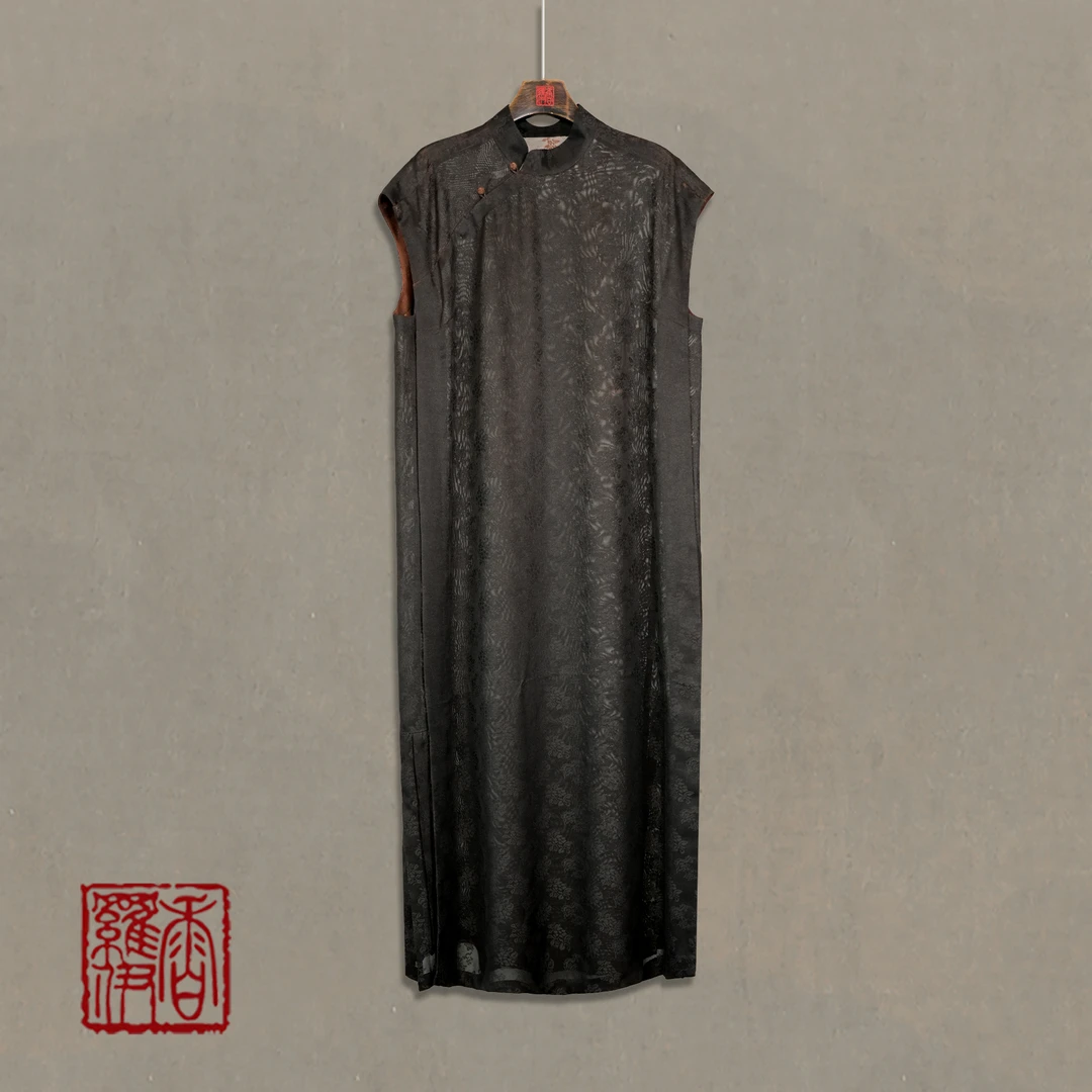 香罗伊【络黎】传统复古提花上衣