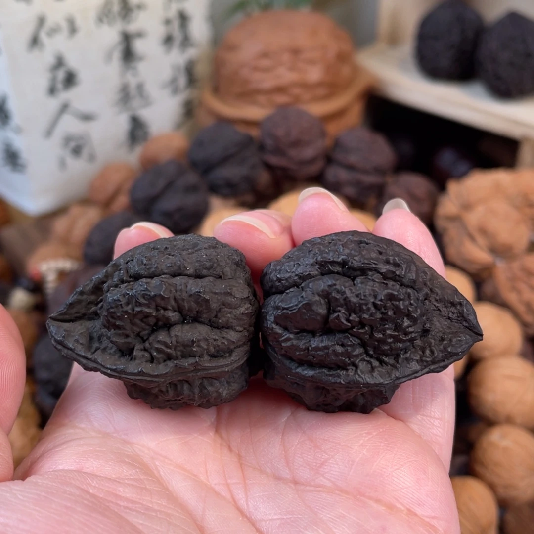 文玩核桃把件金蟾塔32