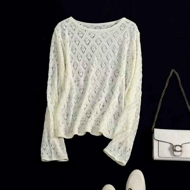 【锦衣服饰】2507（8652）新款圆领蕾丝打底