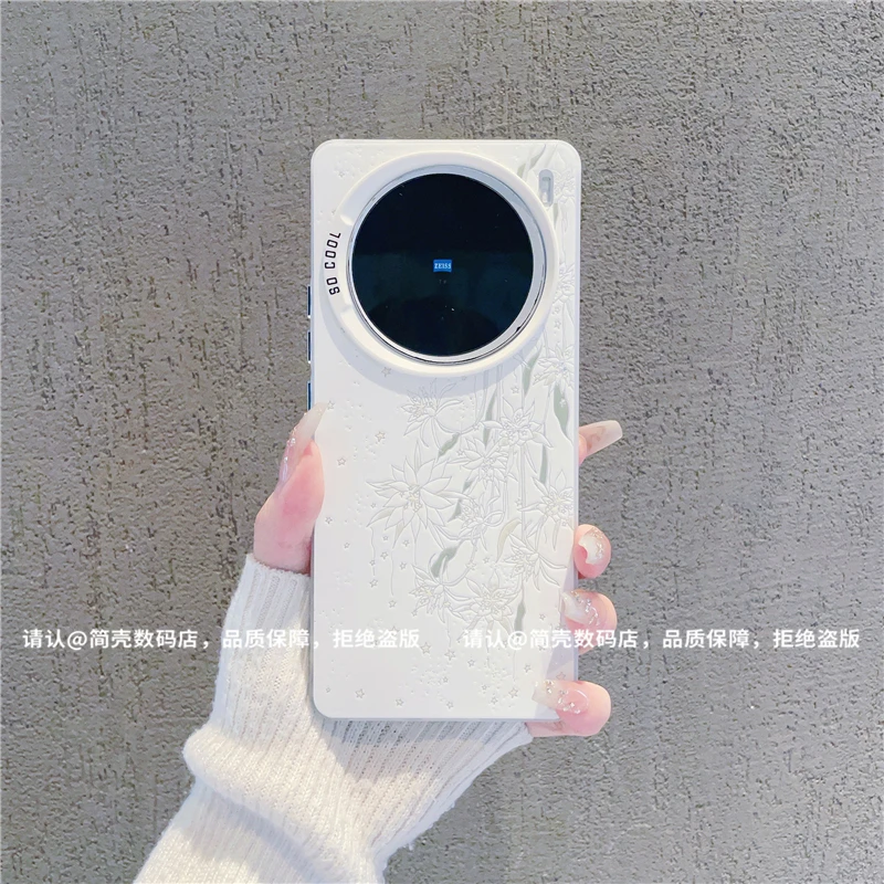 （vivoX100系列）磨砂彩银适用vivoX100/100Pro/vivox100S手机壳潮