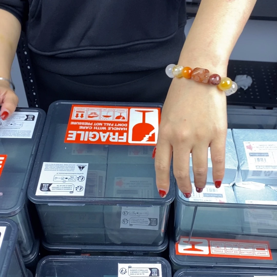 水晶银S925镶嵌手链