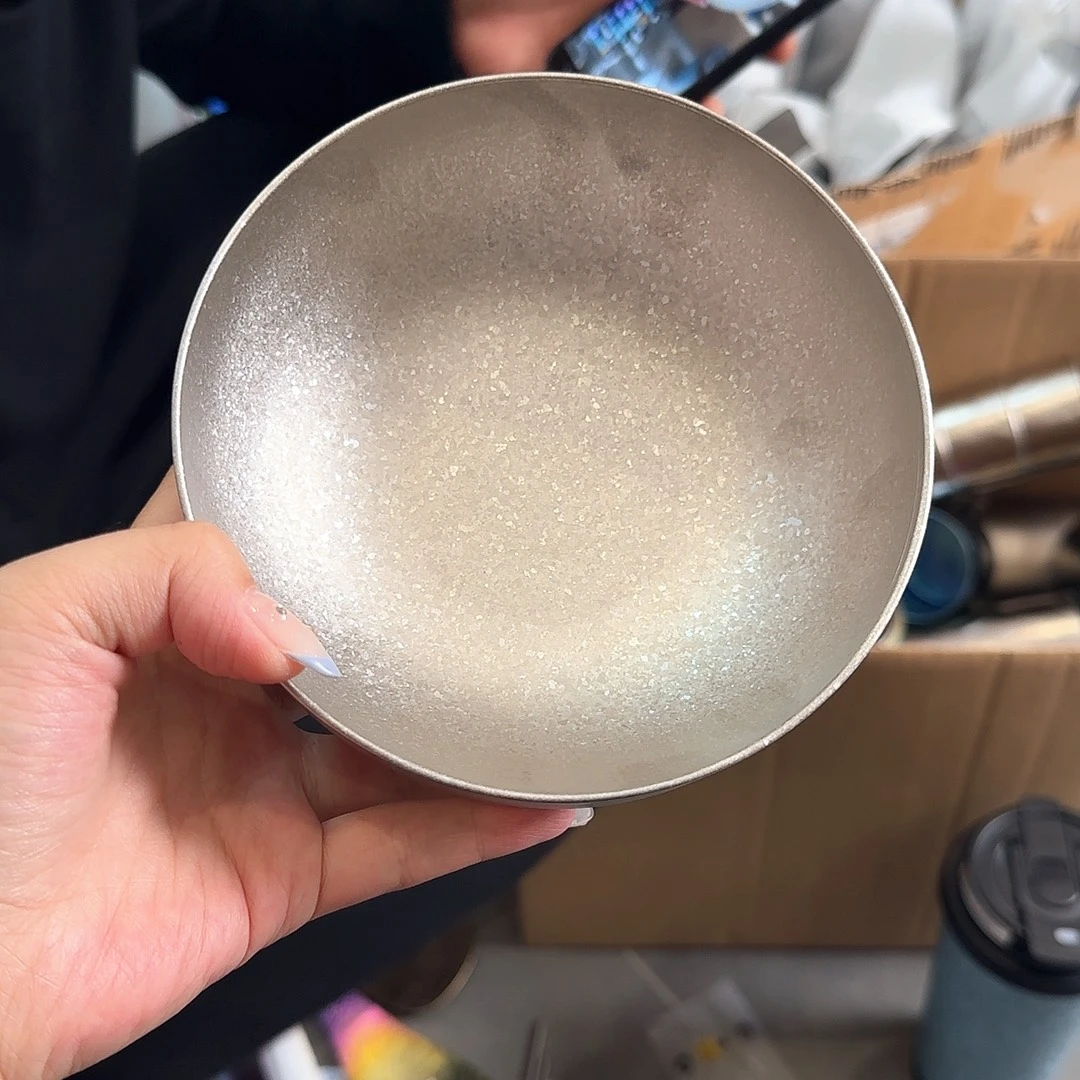 纯钛瑕 纯钛大号碗 钛色