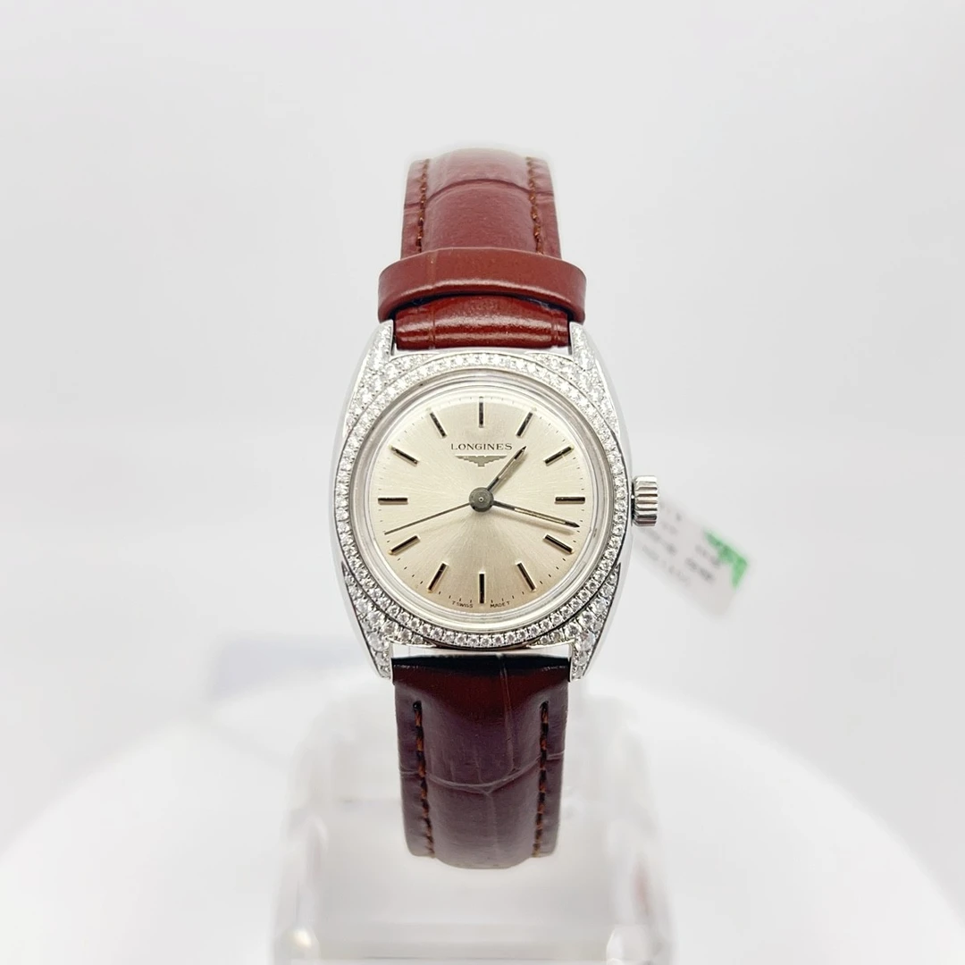 95新 Longines/浪琴 手动机械后钻25.5mm/公价32999/wh9017