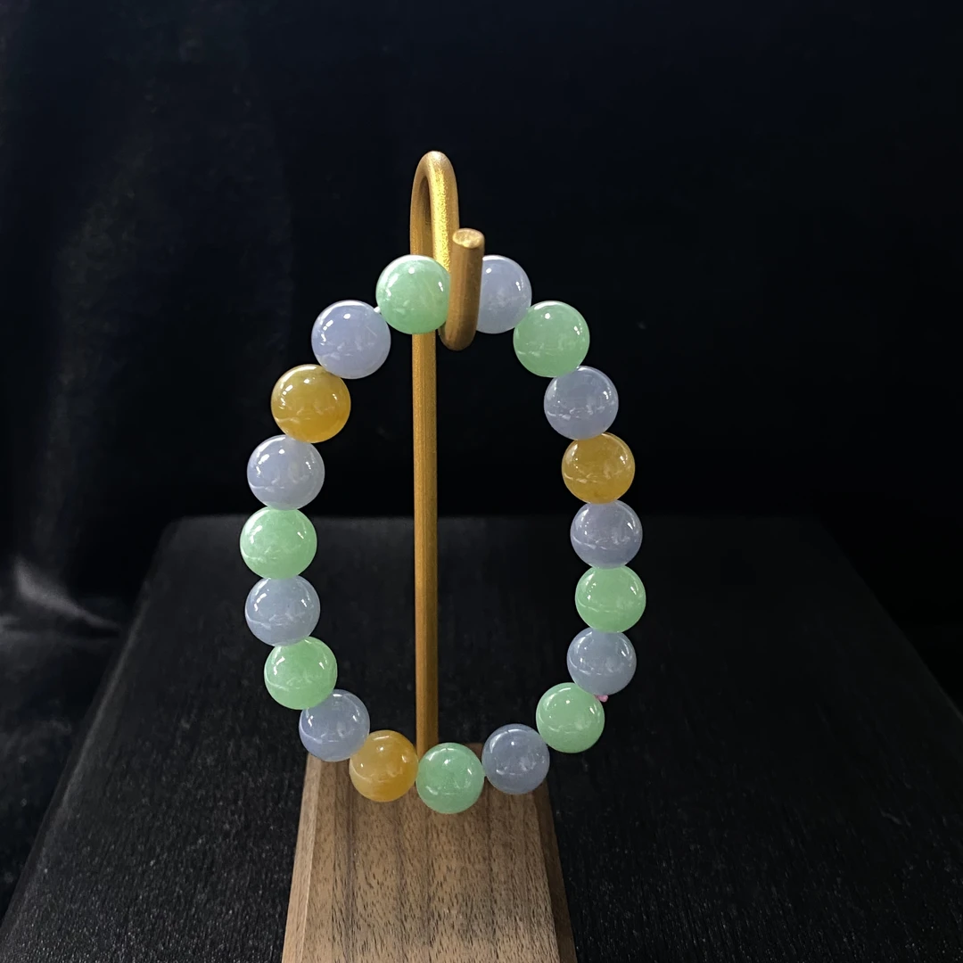 18天然缅甸翡翠A货多宝手串/900298/上海嘉禾拍卖